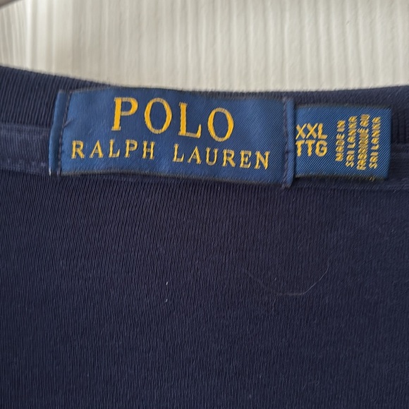 Men’s navy blue NWOT Polo Ralph Lauren XXL polo - Picture 3 of 3